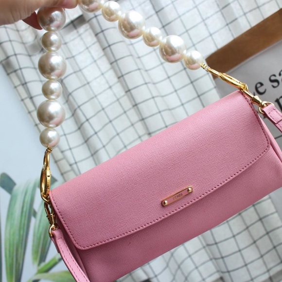 fendi pink crossbody
